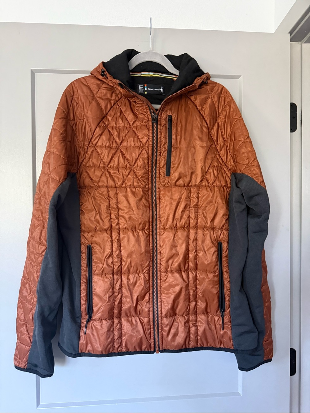 Smartwool Men's Double Corbet 120 Hoody Jacket Coat Size XL Merino Wool